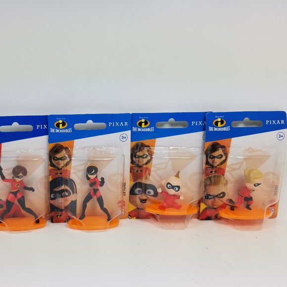 The Incredibles Pixar Action Figure cake decoration set - Picture 2 of 8